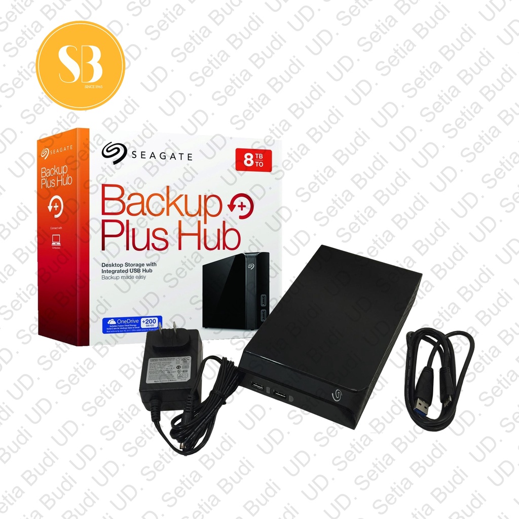 External Hardisk Seagate Backup Plus Hub 8TB