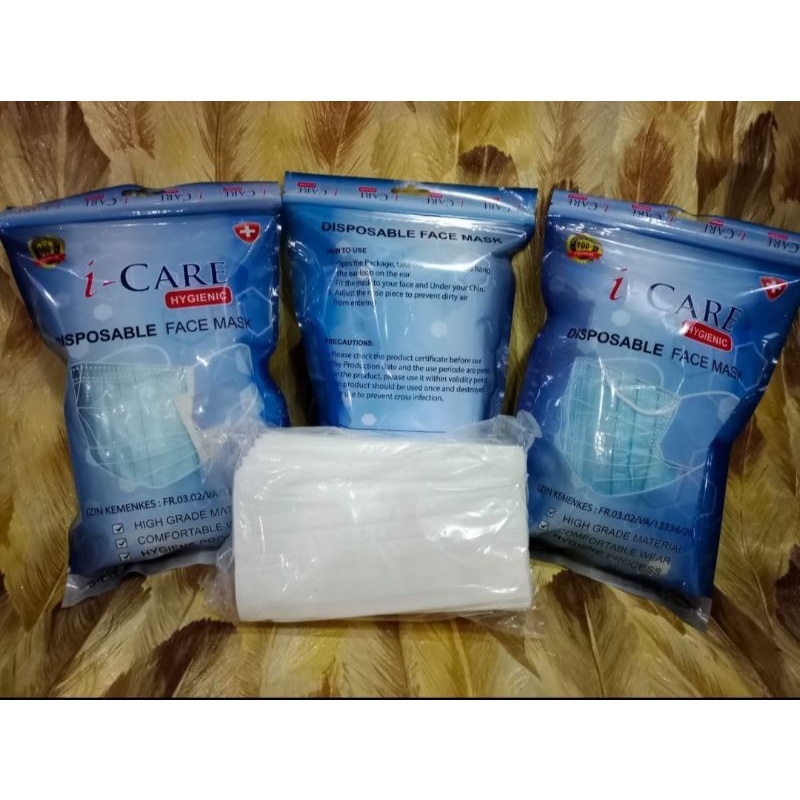 i care pouch 50pc warna embos