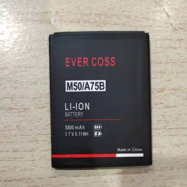 Batre baterai bt hp Evercoss Evercross M50 A75B M50 star Original