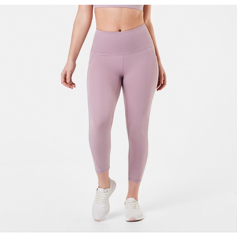 Legging Anko Crop Yoga Leg Elderberry Capri 3/4