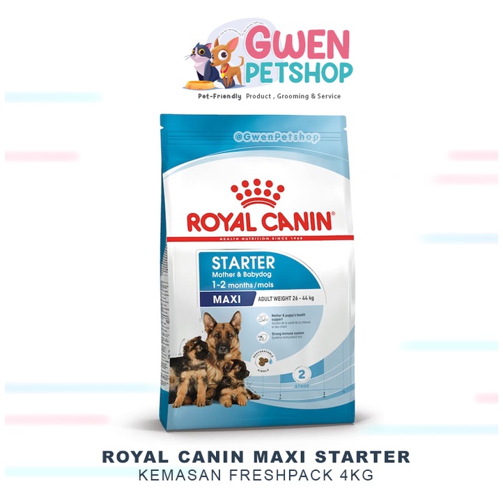 Royal Canin Dog Food MAXI Starter Mother and Babydog 4kg