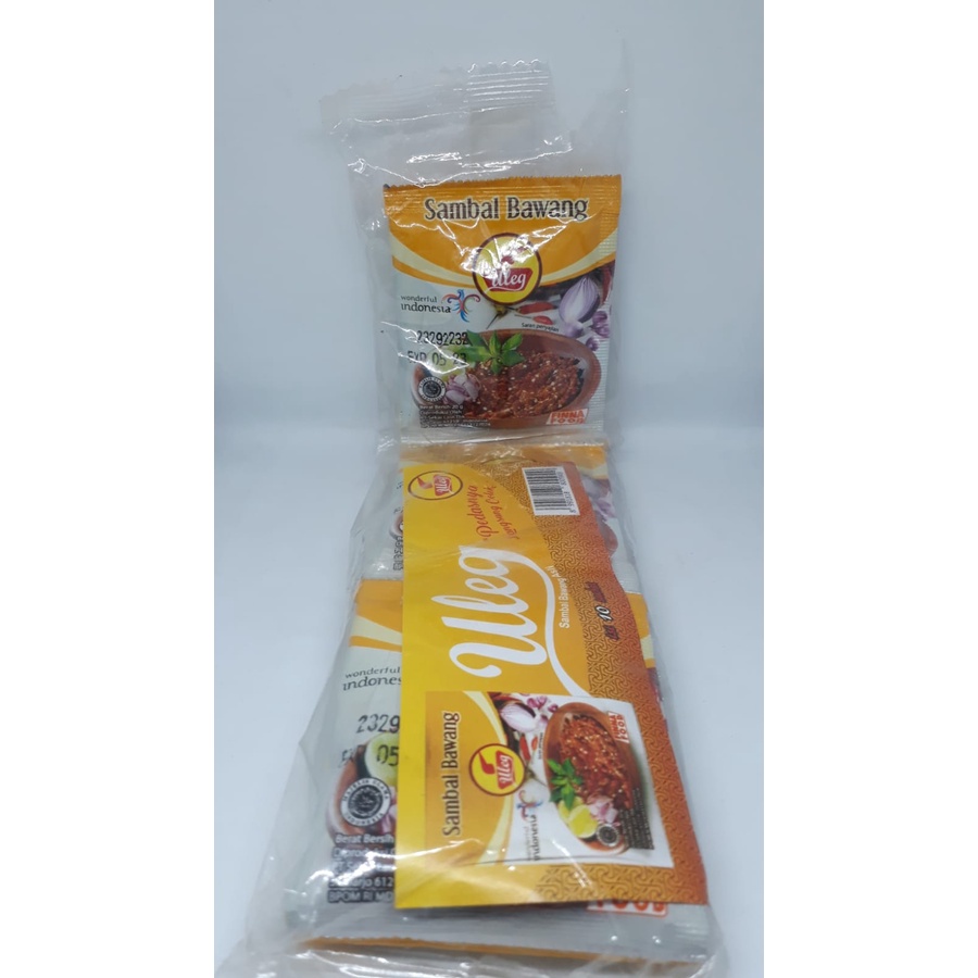 

FINNA FOOD ULEG SAMBAL BAWANG ASLI (10 SACHET x 20g)