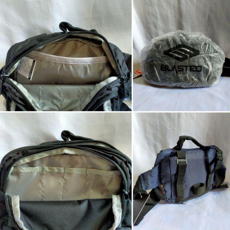 Tas pinggang stang sepeda - waist bag - bicycle bag - Blasted 44BL56 Original free rain cover