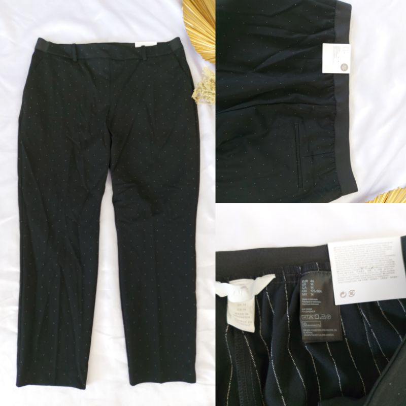 H*M CIGARETTE TROUSERS PANTS-CELANA KANTOR WANITA