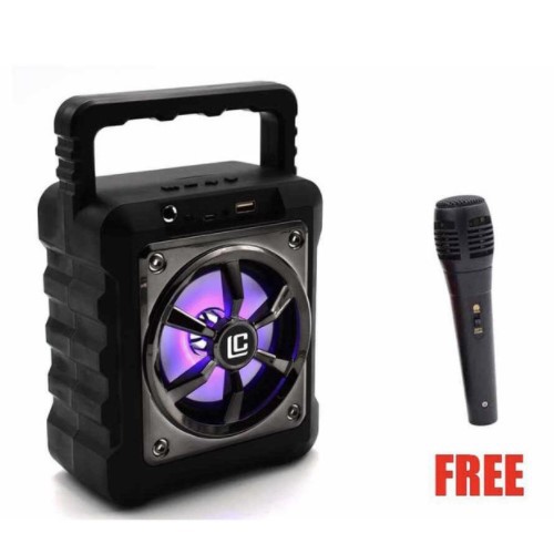 Speaker Fleco F-1914 Bluetooth Portable MP3 FM USB Free Mic F 1914