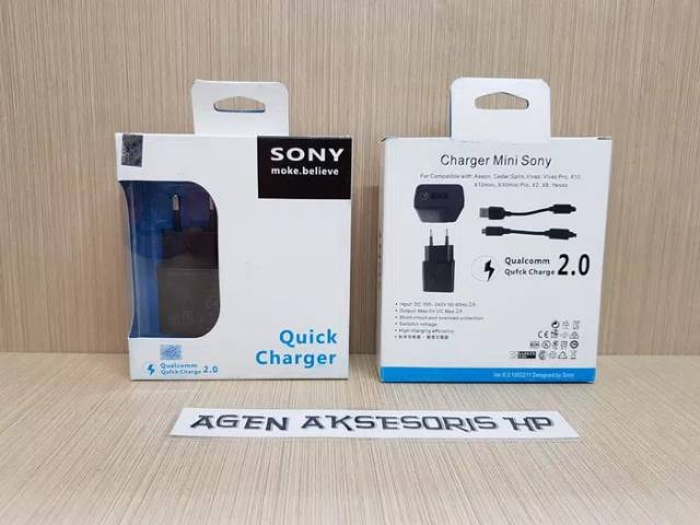 Charger Sony EP-800 Adapter Charger Mini Sony Xperia EP800 Kabel Data Micro / Android Casan Sony