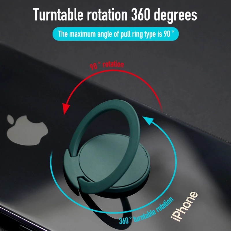 360 Degree Rotating Mobile Phone Holder Finger Ring