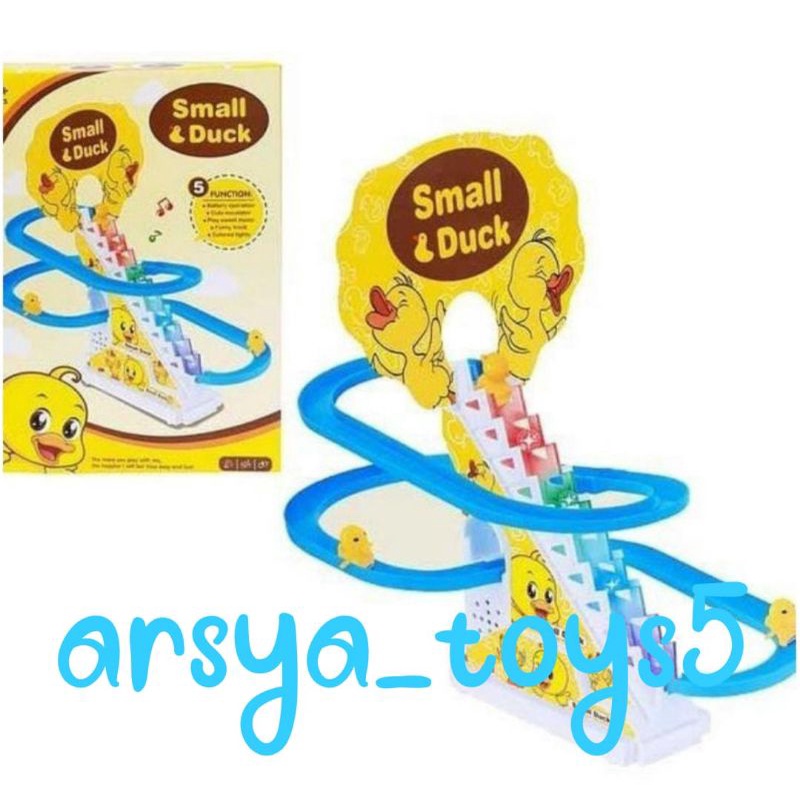 Mainan Anak Jolly pinguin,bebek, Thomas  587-2 Track Racing Seluncur