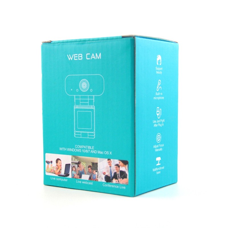 WebCam 02 - WEB CAMERA FULL HD 720p 2.0 Tampilan Gambar Jernih - WebCam High Quality