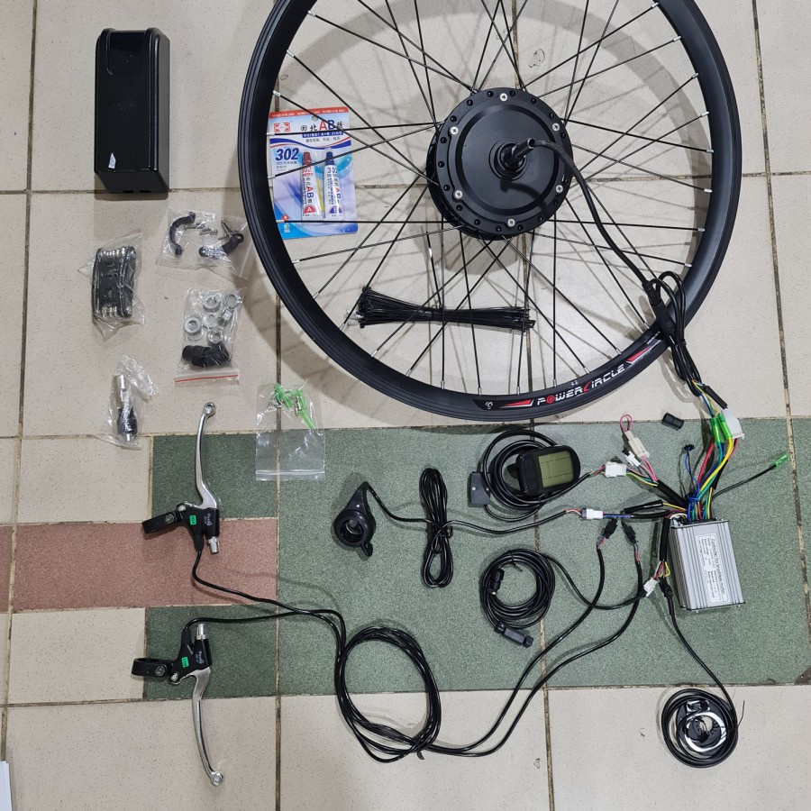 Jual Complete Set Sepeda Listrik Ebike Kit V Watt Shopee Indonesia