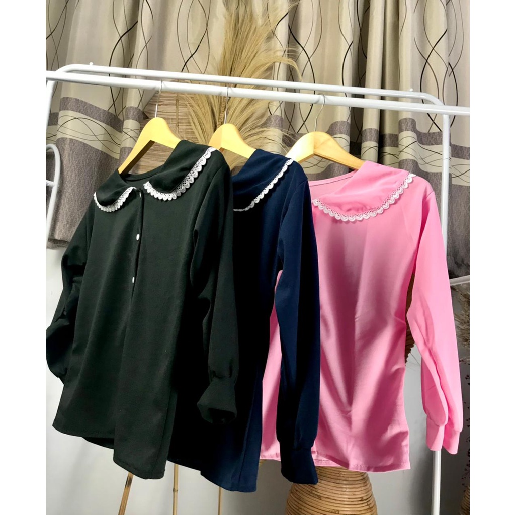 ilook | Kellya Top Blouse Renda |  Blouse Kenami Renda | Blouse Renda-8