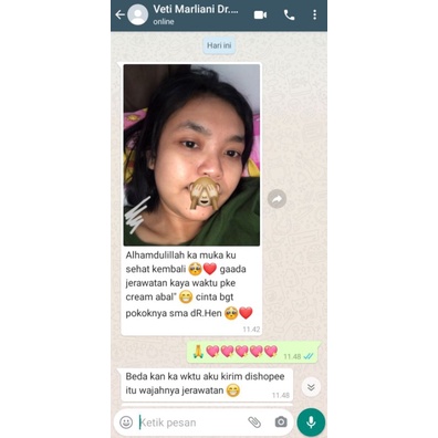 dR. Hen Skincare Paket Set Complete Perawatan Wajah Kompelit Pemutih Glowing Whitening plus Serum dan BB Cream Crim Crem Krim Kerim by dr. Richard Lee Klinik Kecantikan Athena BPOM Aman Halal Menghilangkan Flek Hitam Scincare FREE GIFT-8