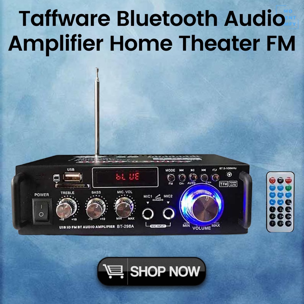Taffware Aksesoris Audio Mesin Modul Power Speaker HiFi Amplifier Mini Bluetooth Wireless Subwoofer 