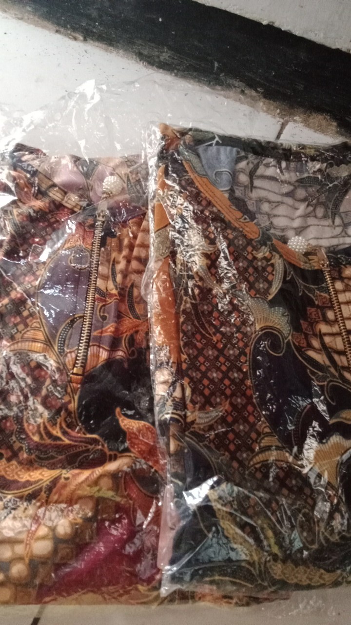 Tunik Jumbo Batik Spandex Korea Busui Ld120 / 4l Lemonskin 019-4113