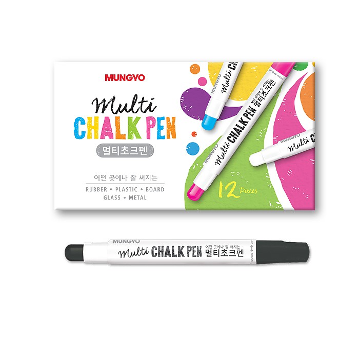 Mungyo Official - Multi Chalk Pen Black