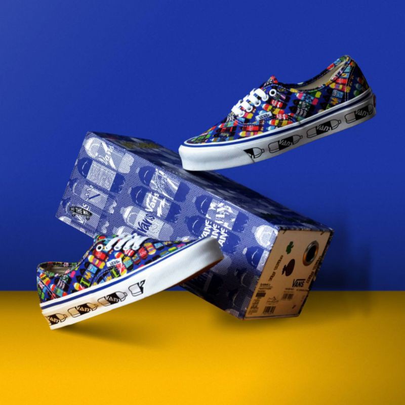 Vans OG Authentic LX X FERGADELIC (Fergus Purcell) “ CornerShop Drink “ BNIB