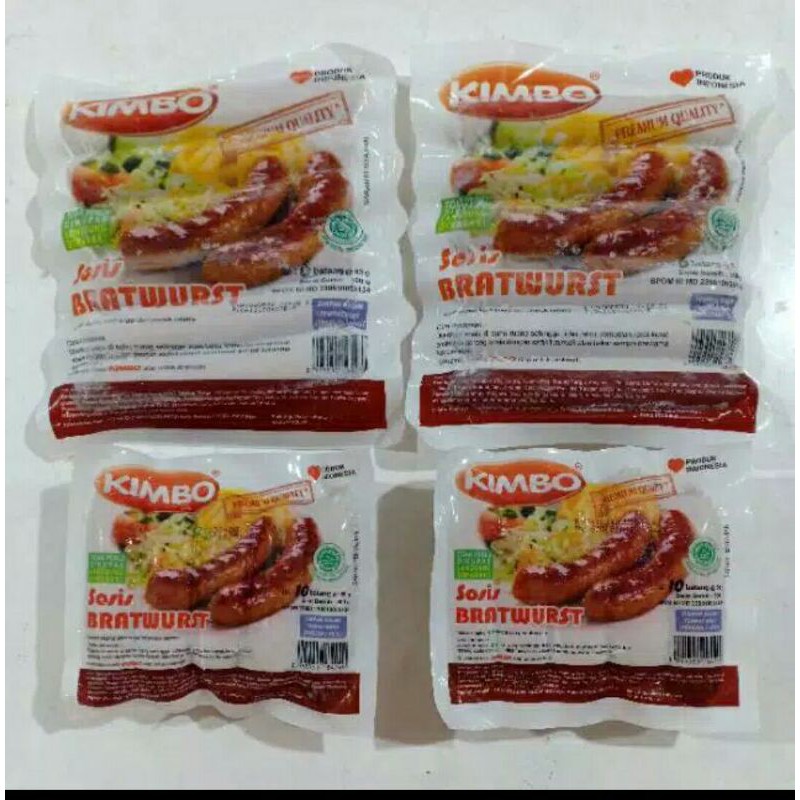 

kimbo bratwurst isi 6pcs