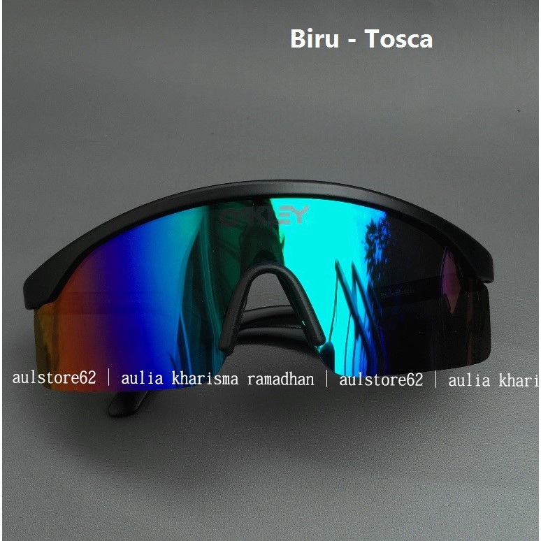Kacamata Sepeda Roadbike MTB Kacamata Gowes Razor Blade Sunglass RazorBlades Lensa Polarized - 03