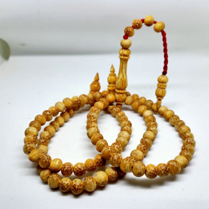 tasbih kayu liwung jenar 6 mm liwung tembus cahaya