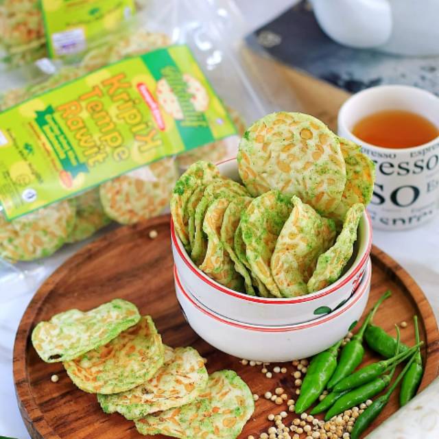 

Keeipik tempe rasa cabe rawit