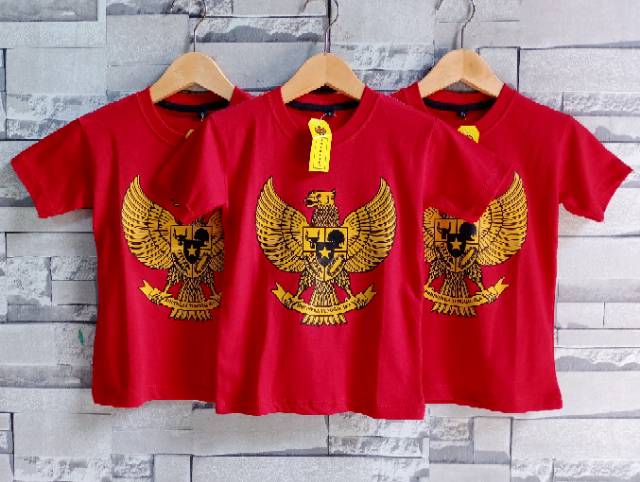 Kaos Distro Anak dan dewasa Garuda (bisa Couple)