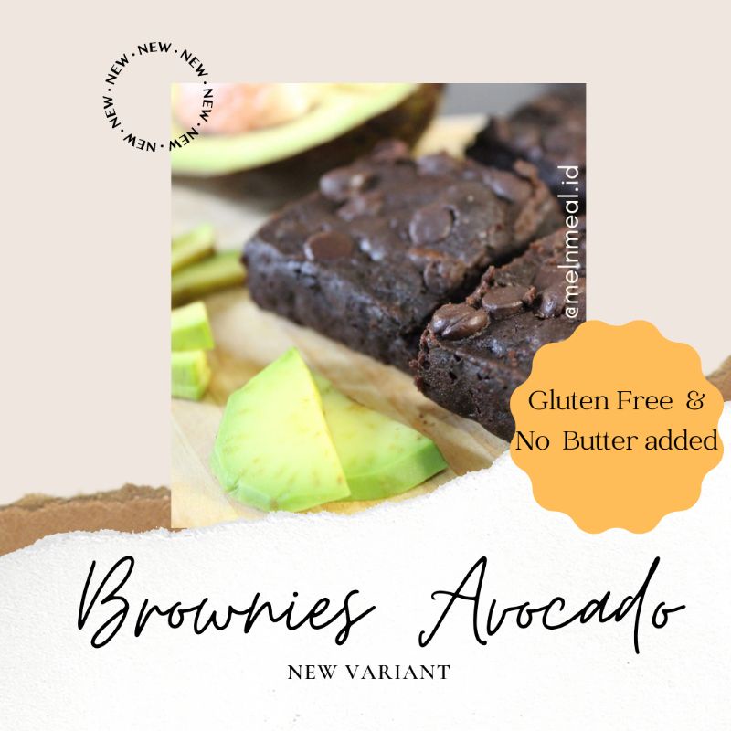 

Brownies Avocado Gluten Free Mel&Meal