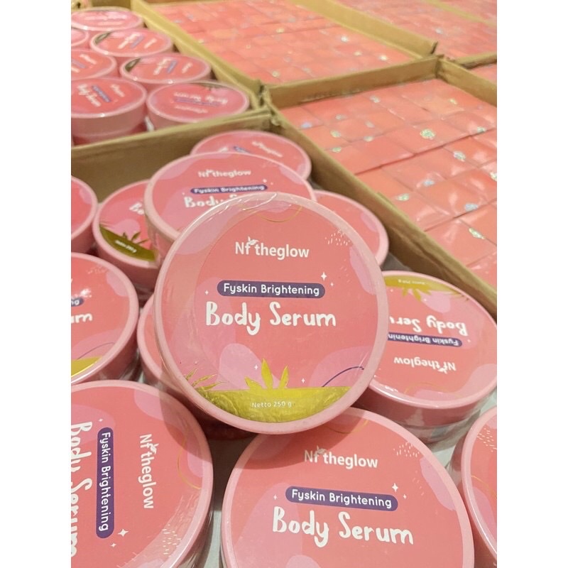 FYSKIN BODY SERUM 100gr | LOTION VIRAL TIKTOK | NFTHEGLOW BRIGHTENING BODY SERUM [READY STOCK]