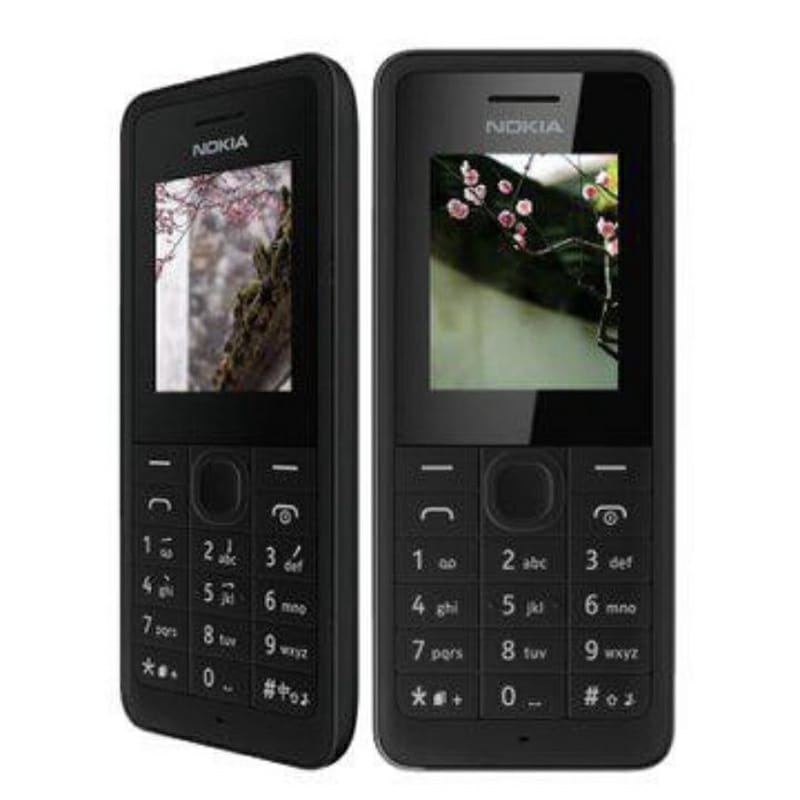 HANDPHONE NOKIA 107 VARIASI WARNA HITAM