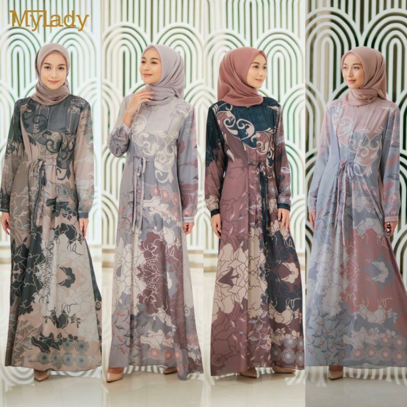 (Ready Stock) Gamis Lebaran MY LADY Jovian Dress ORIGINAL