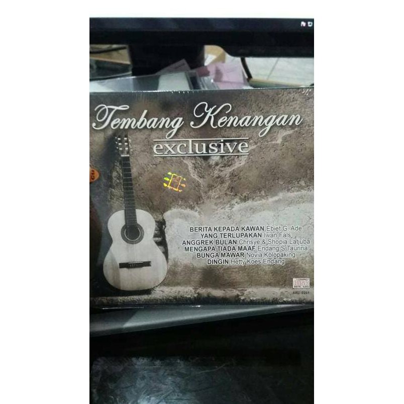 CD ORIGINAL VARIOUS ARTISTS - TEMBANG KENANGAN EXCLUSIVE 2CD