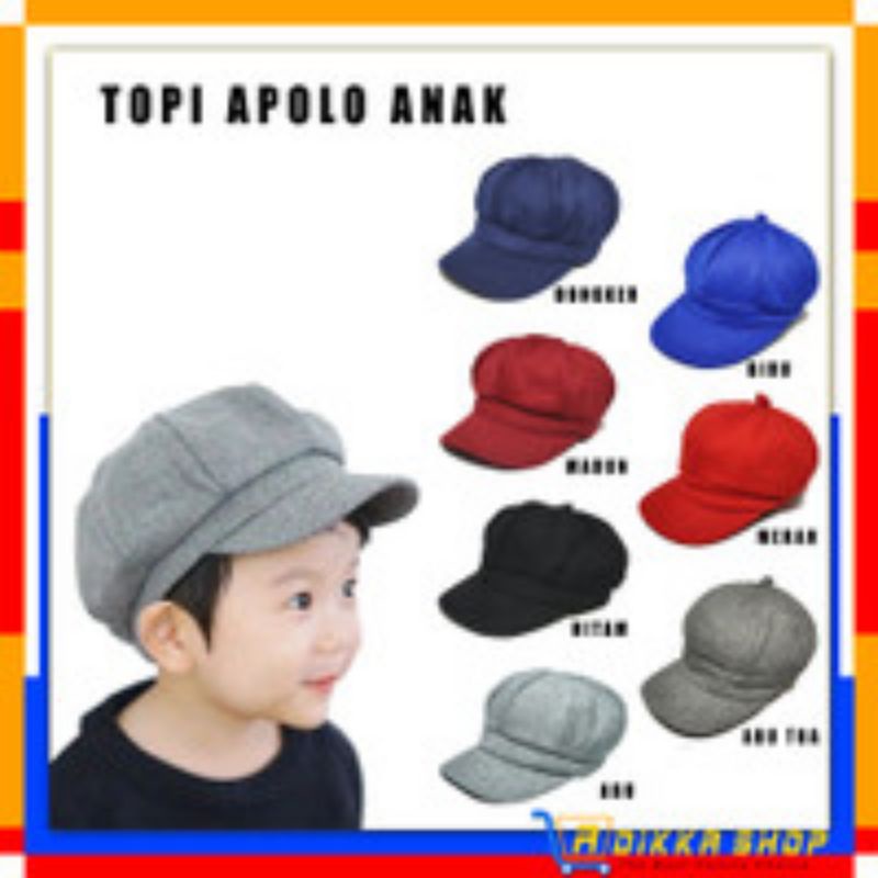 Topi Apolo Bayi Topi Keren Topi Apolo newyboyhat Topi kece