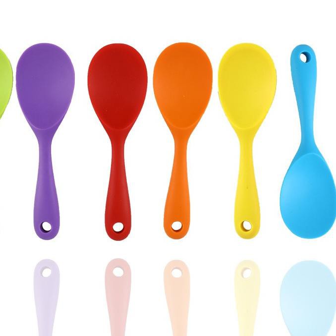 ✧ Centong nasi bahan silikon tahan panas ☆