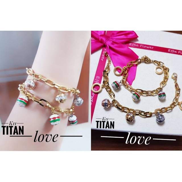 Xuping gelang titanium