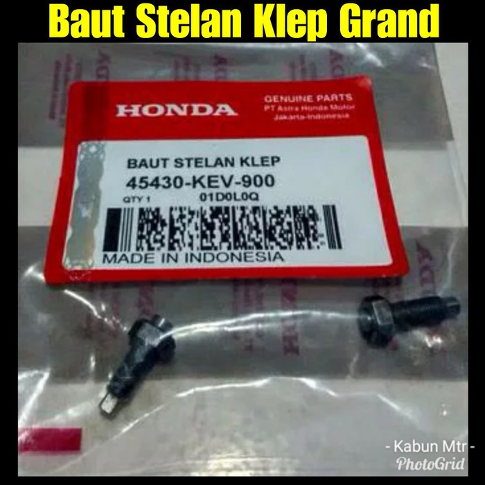 Baut Setelan Klep Grand #Satria1289