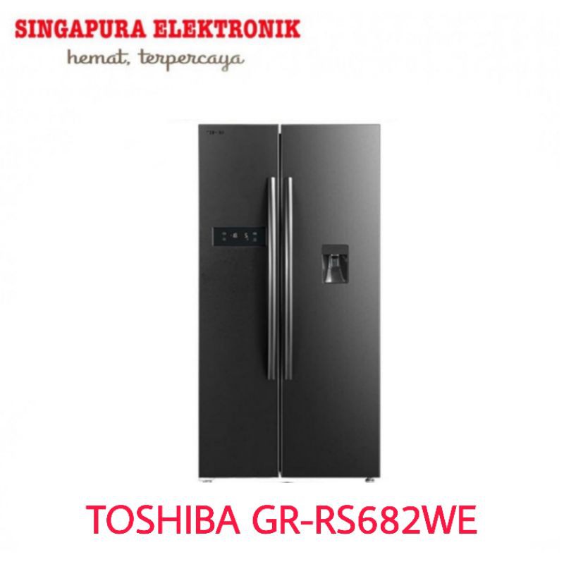 Toshiba Kulkas Side by Side GR-RS682WE