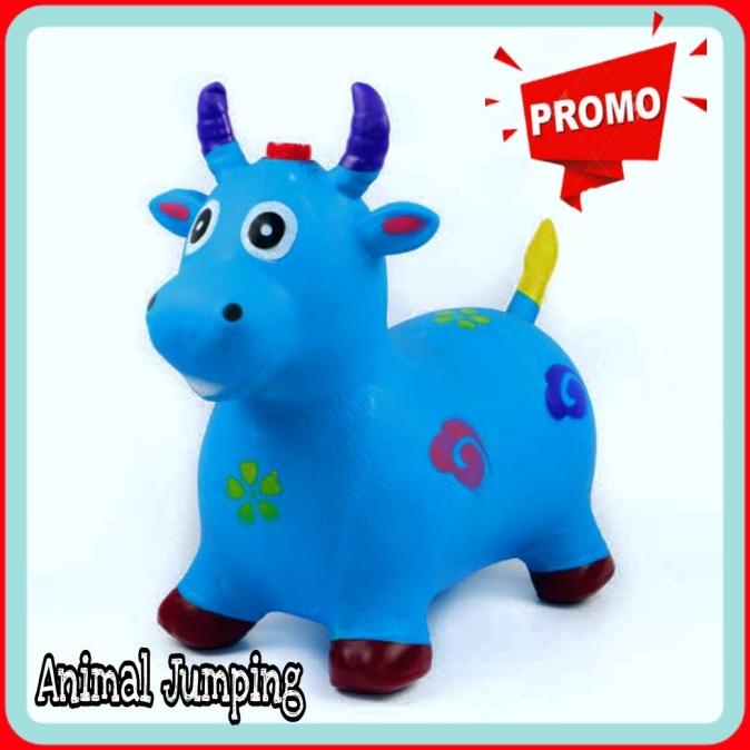 Terbaik Animal Jumping / Mainan Kuda Kudaan / Mainan Kuda Sapi Karet