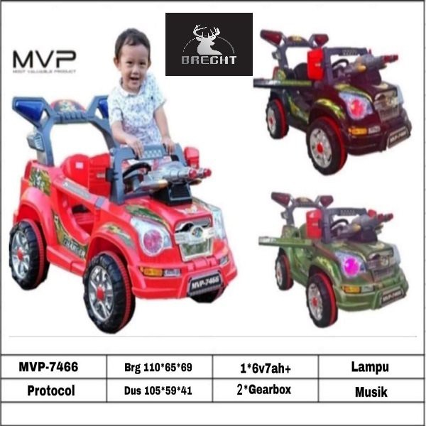 Mainan Anak Mobil Aki Protocol MVP 7466
