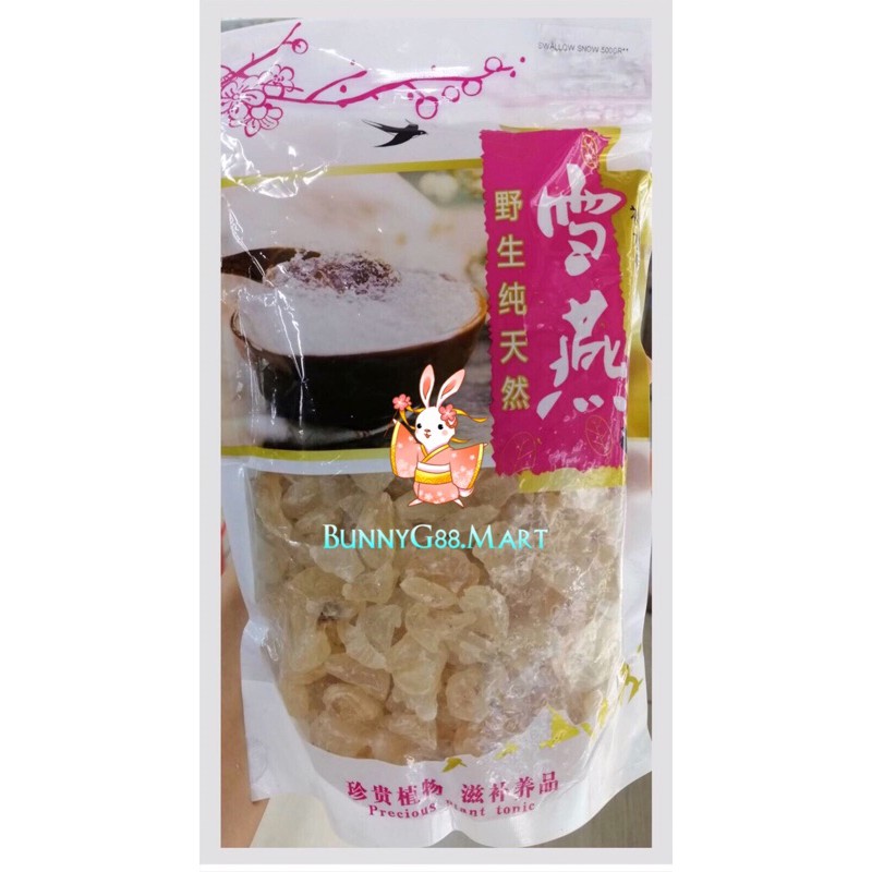 

XUE YAN 500gr/SARANG BURUNG WALET SALJU/XUE YUAN/SNOW SWALLOW/BIRD NEST