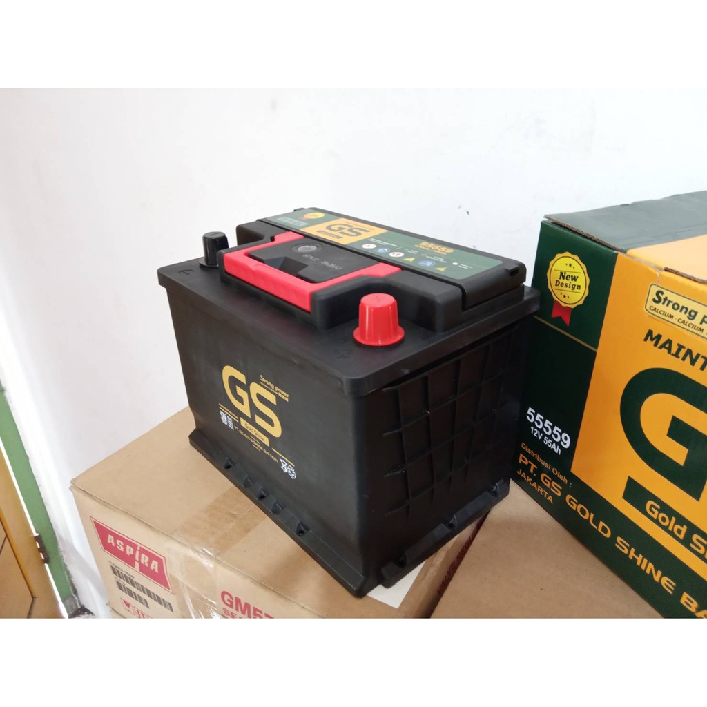 Aki Mobil GS MF 55559 / DIN 66 12V 55AH