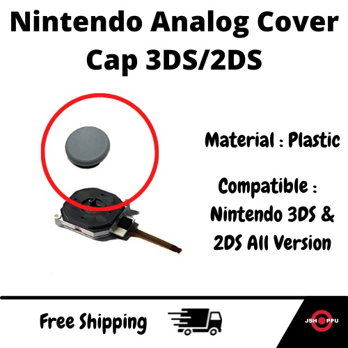 Analog Cover 3ds Topi Tombol Jamur Circle pad Replacement Nintendo 3DS 2DS 3DS XL LL