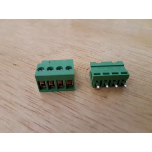 konektor green HT3.96mm 4p lurus terminal block connector HT 396 pair 3.96 mm 3.96mm 4 pin p 4pin