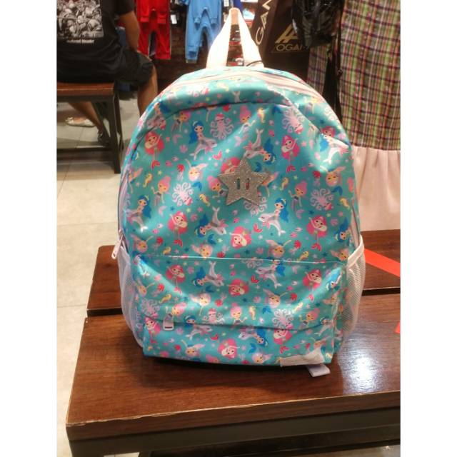 SKECHERS TAS RANSEL BACKPACK ANAK PEREMPUAN (birumuda)