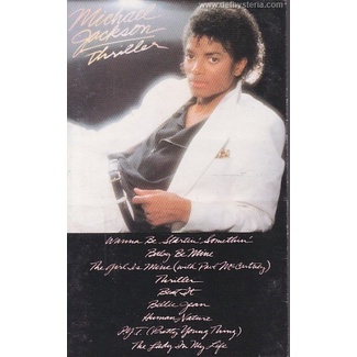 Michael Jackson - Thriller Audio Kaset Impor Sony Music Entertainment catnr. QET 38112 USA