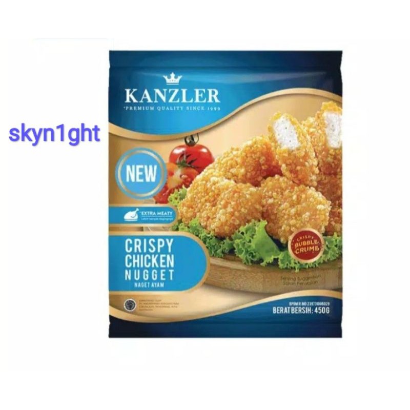 

Kanzler Crispy Chicken Nugget 450gr
