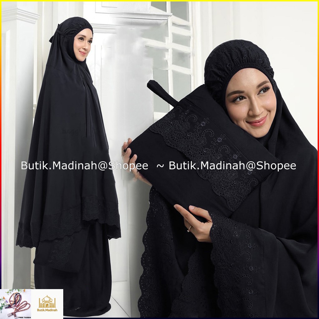 BUTIK.MADINAH MUKENA DEWASA PASTELEENA BY SITI KHADIJAH DALANOVA