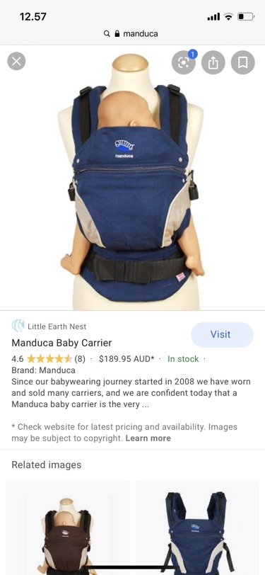 manduca baby carrier