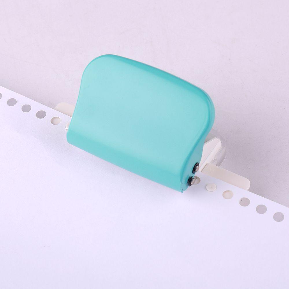 Lanfy Hole Puncher Portable Kapasitas 6mm Alat Tulis Sekolah Mengikat Perlengkapan 6-Hole Paper Punch