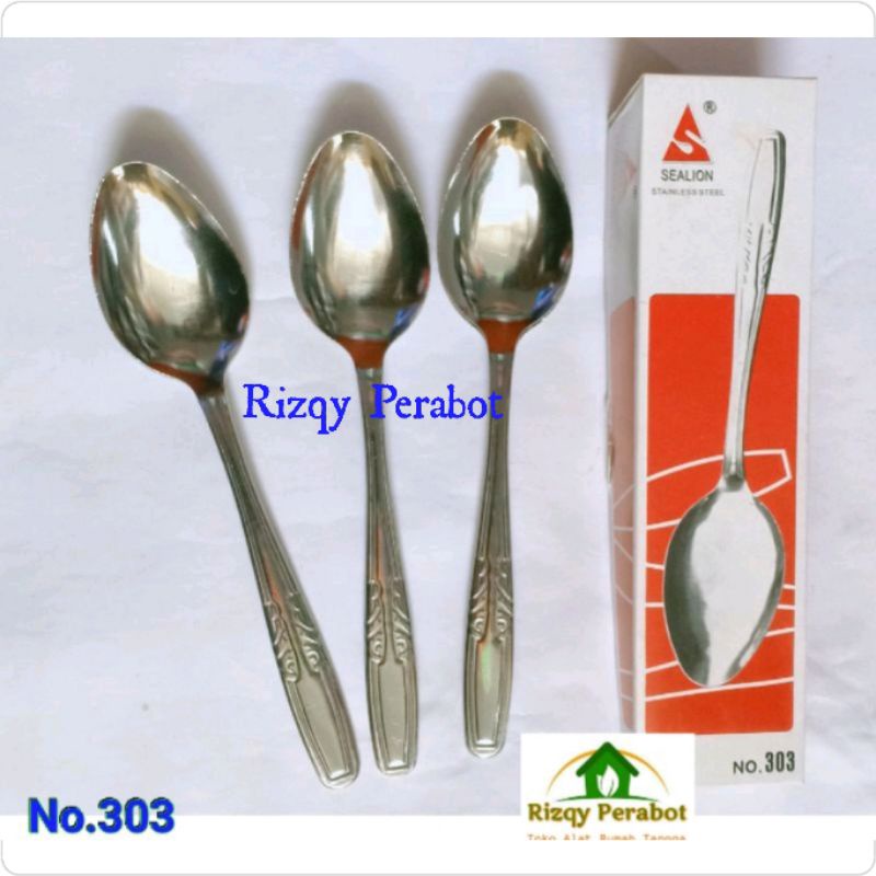 Sendok Makan Tebal/Sendok Makan  303 Murah/1 Lusin/12 Pcs/Sendok Mirip Regent