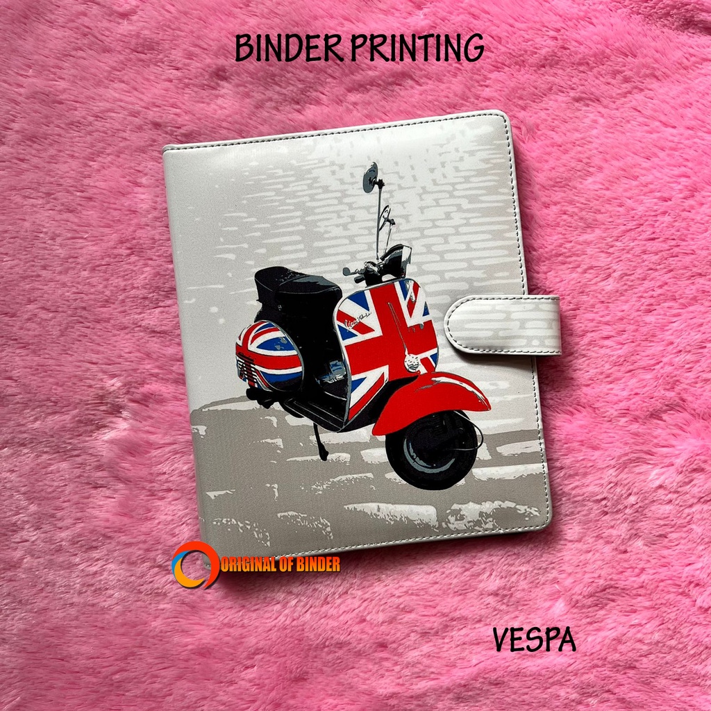

BINDER PRINTING MOTIP VESPA A5 DAN B5