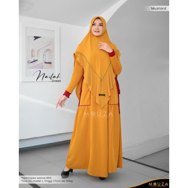 GAMIS NAILAH DRESS BY MOUZA